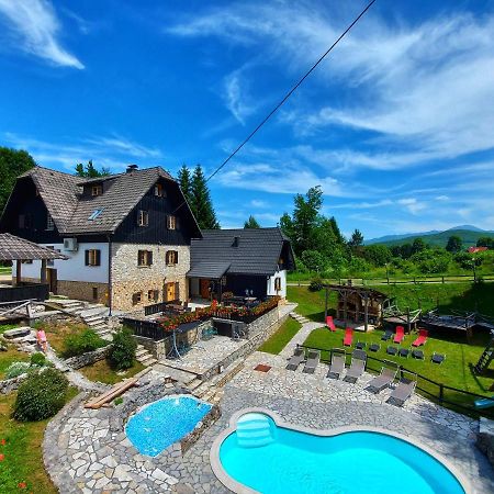 Plitvice Etno House II Panzió Jezerce Kültér fotó